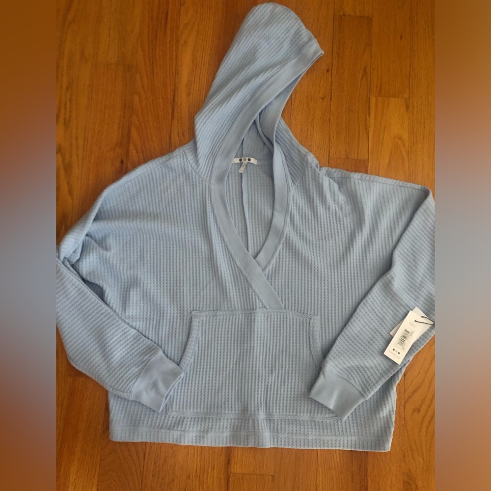 NWT Three dots thermal hoodie
